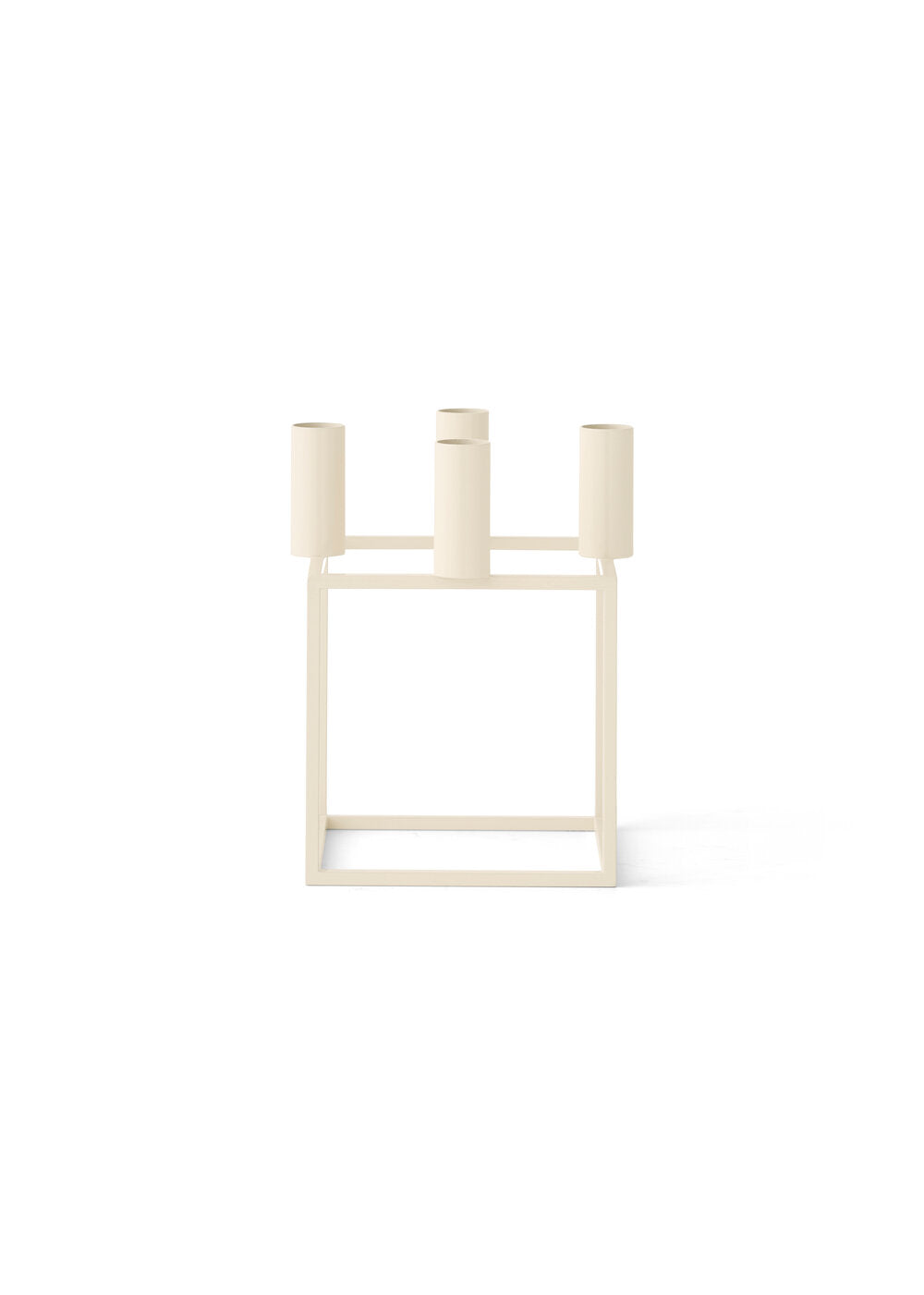 Kubus 4 lysestage - Ivory